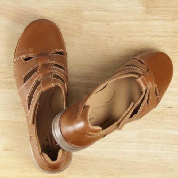 Clarks Unstructured appley strap fisherman sandals 7.5 - Picture 8 of 15